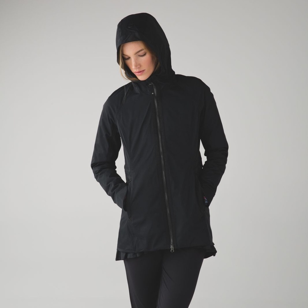 Lululemon Four The Helluvit Jacket - Black - Sz 6
